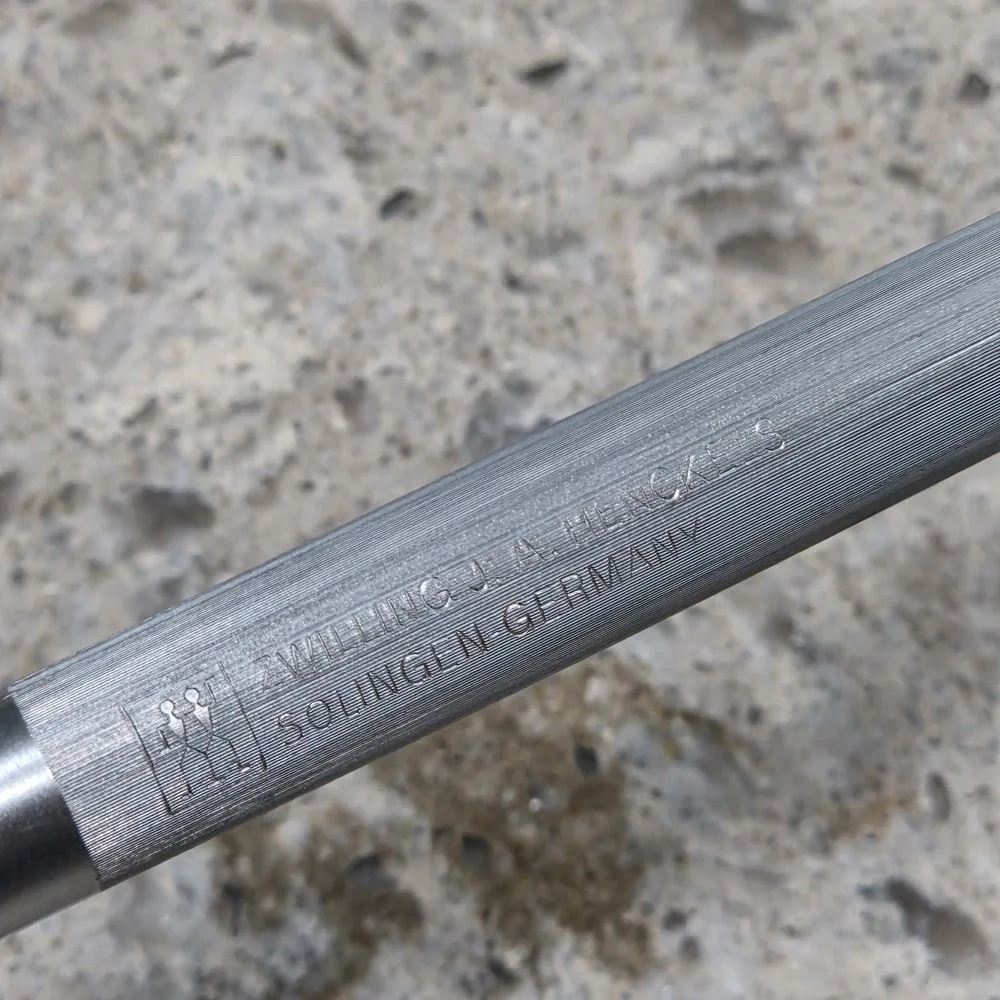 Zwilling J.A. Henckels Honing Steel Solingen Germany & Small Sharpening Rod lot‎